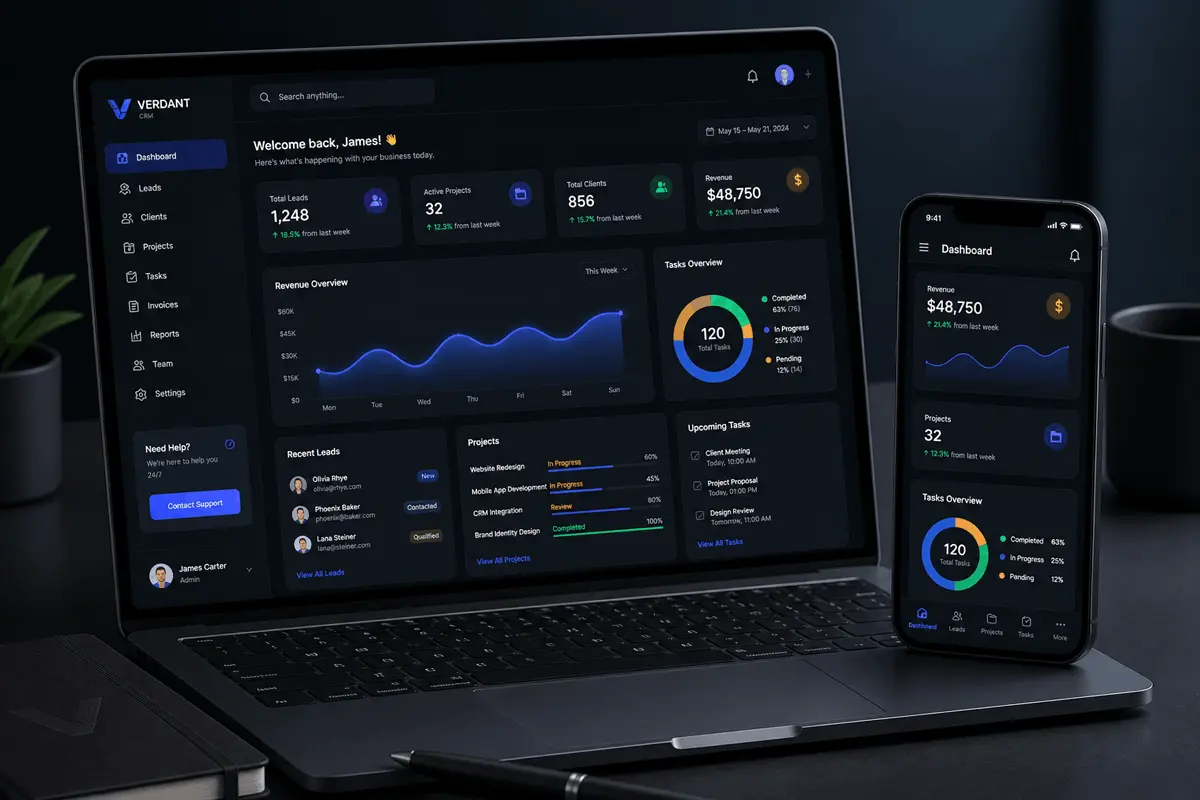 Custom CRM System for Operations Management