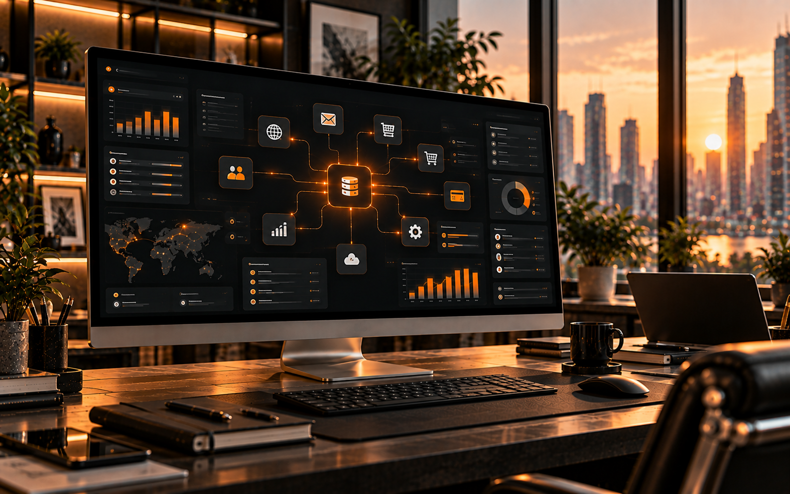 Connected AI business systems