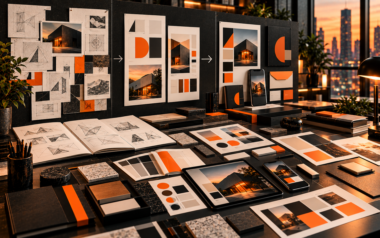 Brand identity design process
