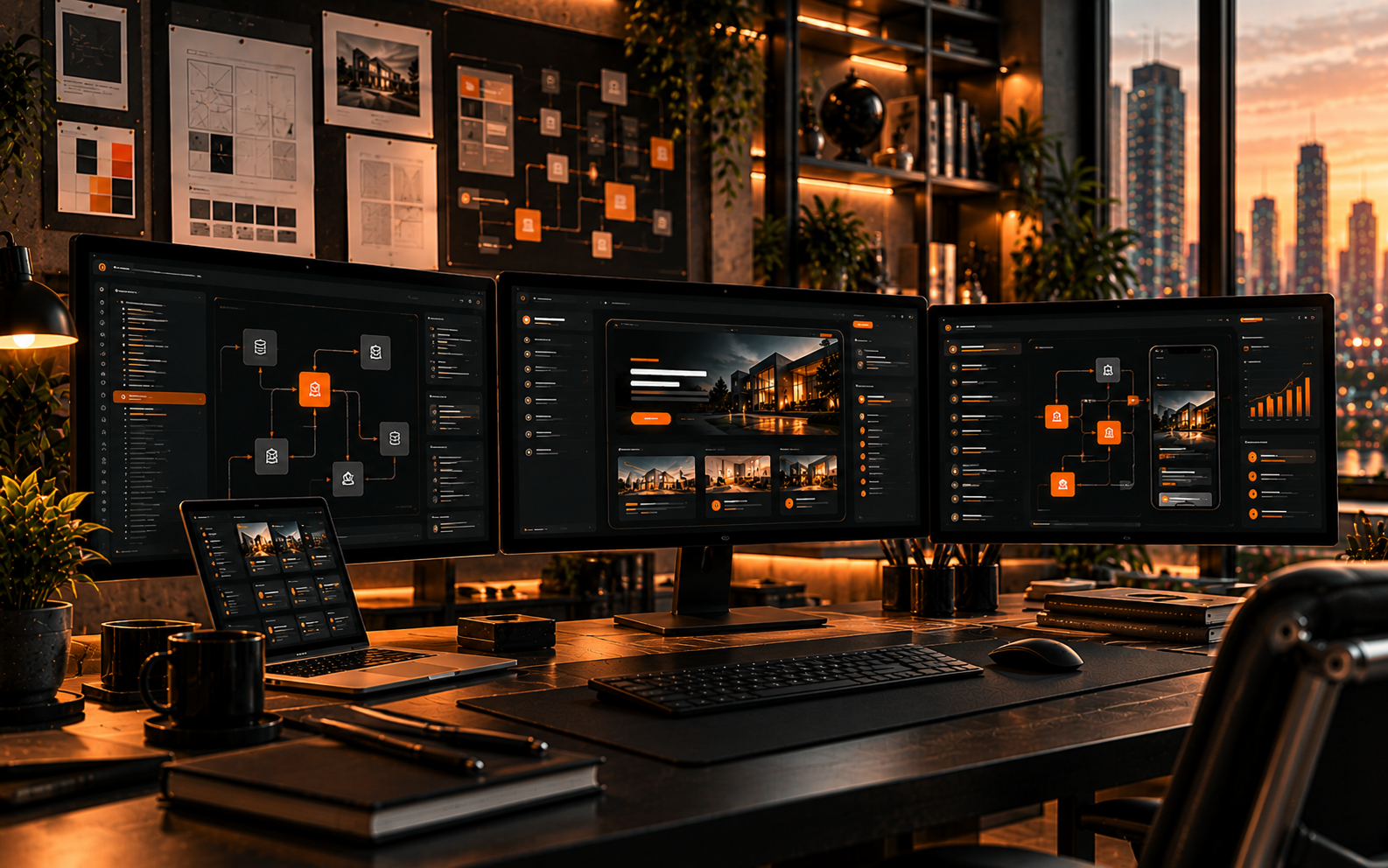 Custom software development process
