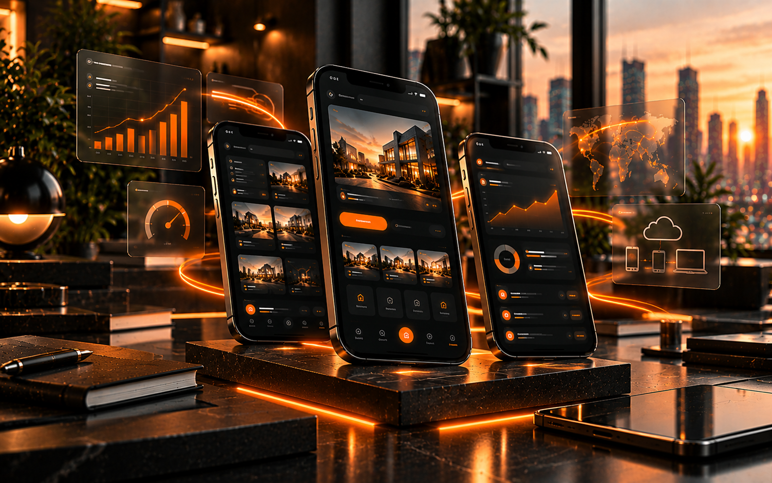 High performance mobile application