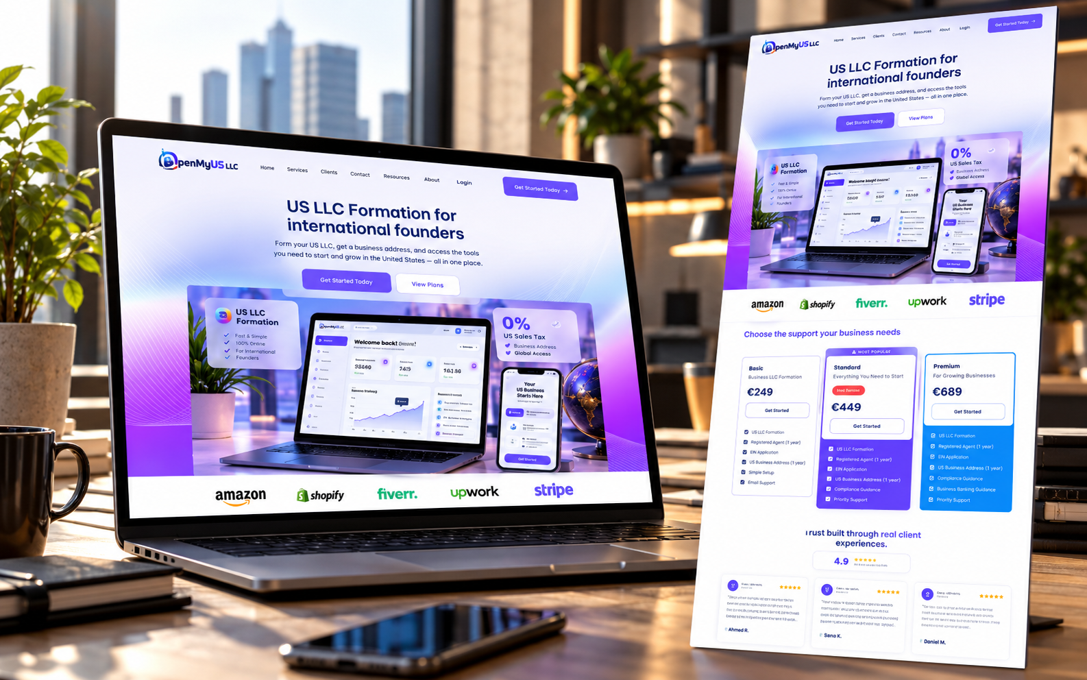 OpenMyUS LLC website