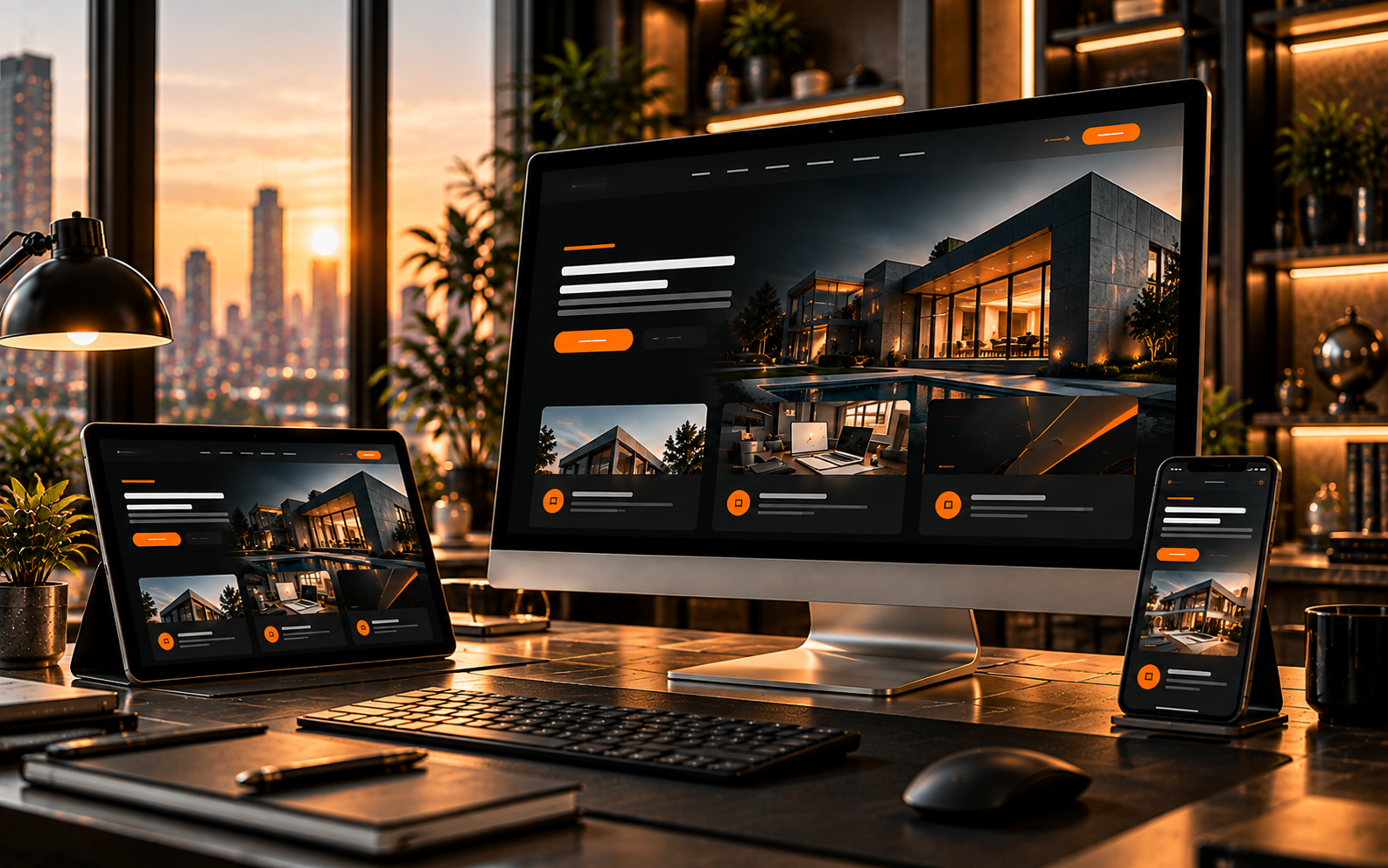 Responsive website user experience